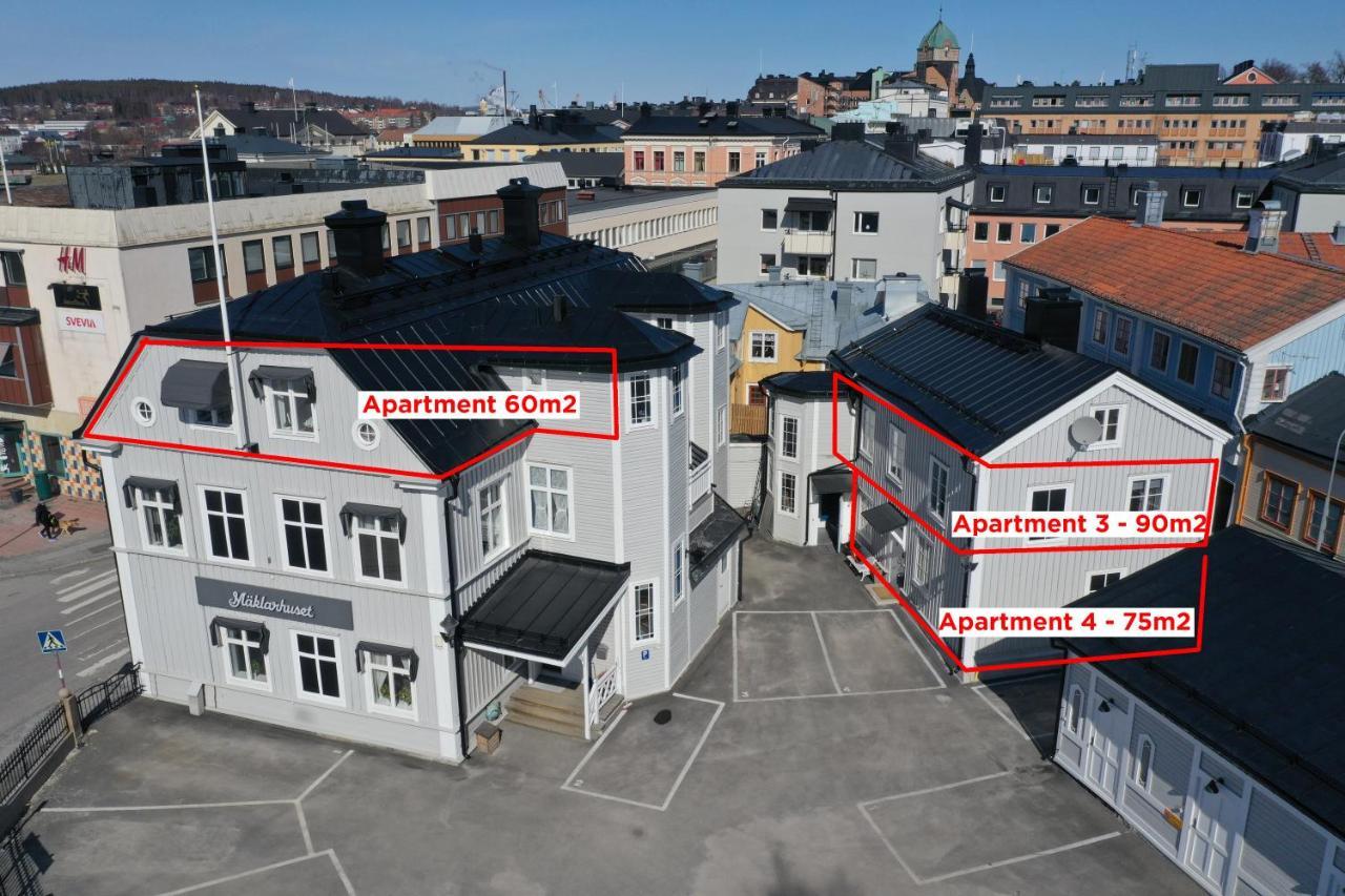 Hernoerum Storgatan - Centrala Laegenheter Härnösand Eksteriør bilde